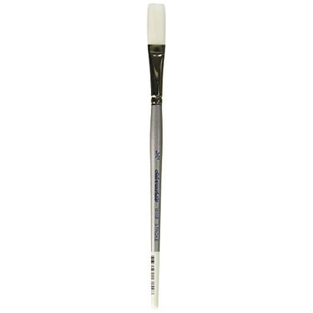 Silver Brush 1511S-012 Silverwhite Short Handle White Taklon Brush 