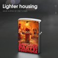 thumbnail image 4 of Sausage Party: Foodtopia-theme Copper Metal Lighter Shell, Premium Replacement Refillable Lighter Case with Durable Metal Construction, Compatible with Zippo and Most Standard Lighter Models, 4 of 6