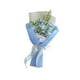 thumbnail image 4 of Ramo de flores de crochet, decoración completa, arreglos florales, mesa artificial Azul, 4 of 9