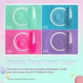 thumbnail image 2 of AZUREBEAUTY Dip Powder Nail Kit, 4 Vibrant Pastel Green Pink Purple Colors, Base/Top Coat Activator, DIY Manicure, 2 of 6