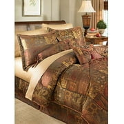Jacquard 7- Piece Comforter Set, Harvest