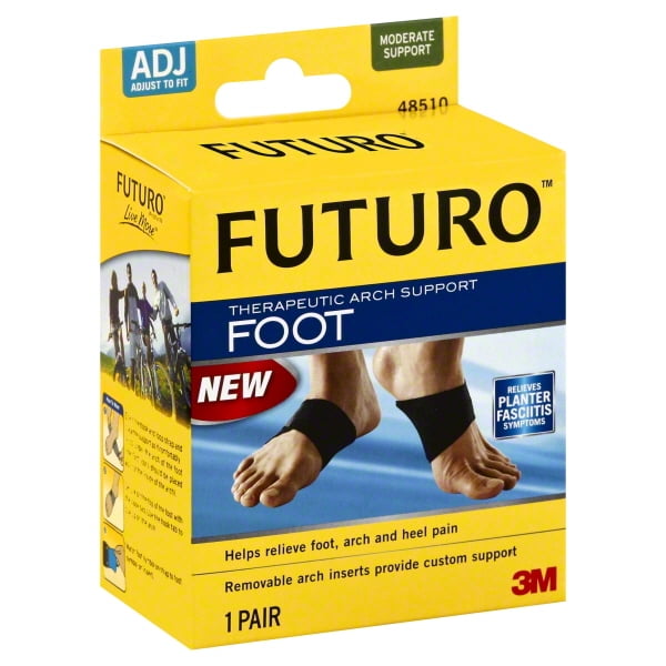 3M Futuro Therapeutic Arch Support, Moderate - Walmart.com - Walmart.com