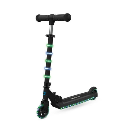 Jetson Orbit Light-up Folding Kids Kick Scooter, Blue