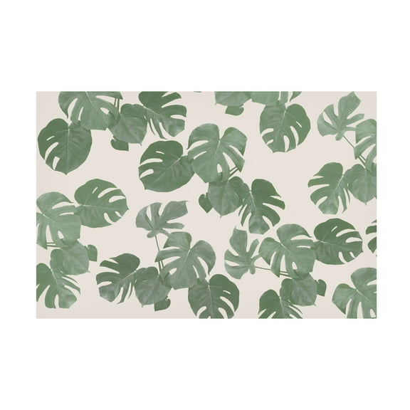Trademark Fine Art Pictufy Studio II Monstera Leaves Canvas Wall Art