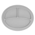 thumbnail image 2 of Baby Suction Plate,  Toddler Divided Dish  For First Stage Training Grey, 2 of 8