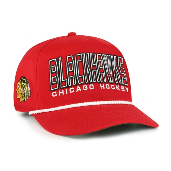 Men's '47 Red Chicago Blackhawks Byline Hitch Adjustable Hat