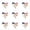 Sky Blue, variant on 10Pcs 2 Inch 4th of July Brooches for Women Men USA American Flag Pins - Red White Blue for Veterans Independence Memorial Day Decor - Patriotic Flag Pin for Hats Backpacks Jackets