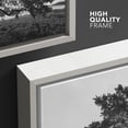 thumbnail image 4 of wall26 Framed Canvas Print Wall Art Sunlight Shines Through Large Mountain Tree Floral Nature Photography Realism Expressive Dark Black and White for Living Room, Bedroom, Office - 24"x36", 4 of 5