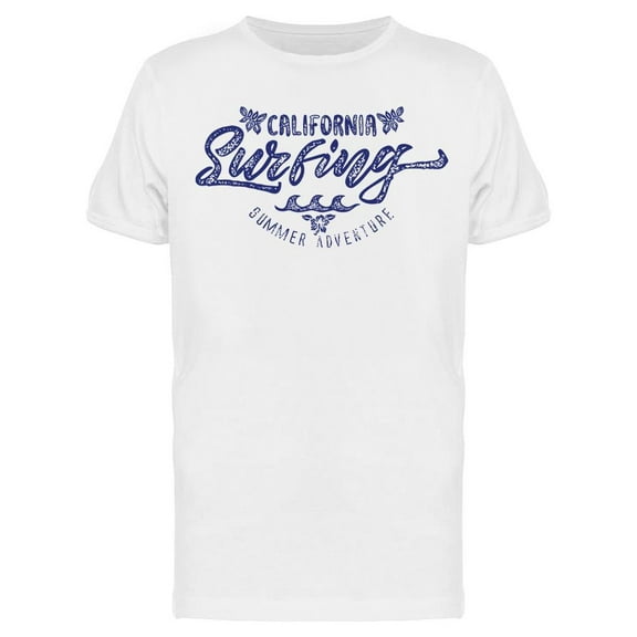 California Surfing. T-Shirt Men -Image by Shutterstock, Male Large
