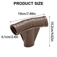 thumbnail image 6 of RYUJNDK Easy Installation Swimming Pool Frame T Connector Joint Quick Setups Fit for Metal Frame Pools Easy to Attach and Secure, 6 of 9