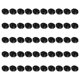 thumbnail image 1 of 14mm 50 Uds cuentas octagonales de cristal 2 agujeros DIY accesorios de cristal para decoración del hogar y boda, 1 of 5