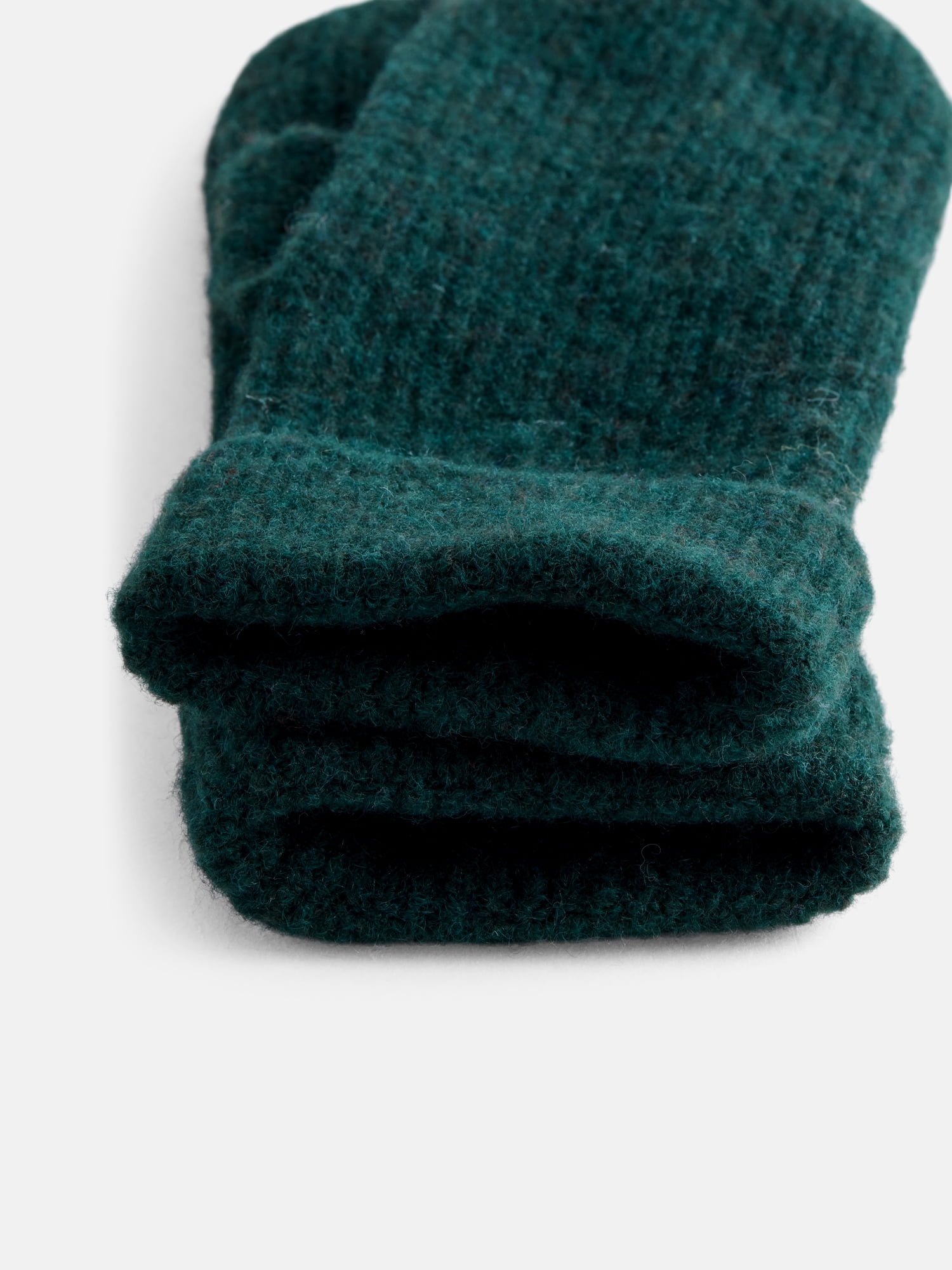 Scenario Women's Rib Mittens, Green
