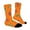 Orange, variant on 67 Socks 6 7 Meme Novelty Six Seven Crew Socks Funny Christmas Gifts For Men Women