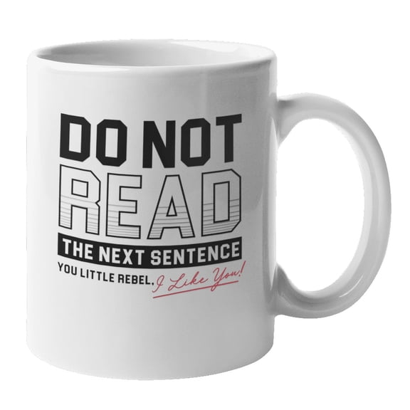 You Little Rebel, Sarcasm or Sarcastic Sayings Coffee & Tea Mug Cup (11oz)