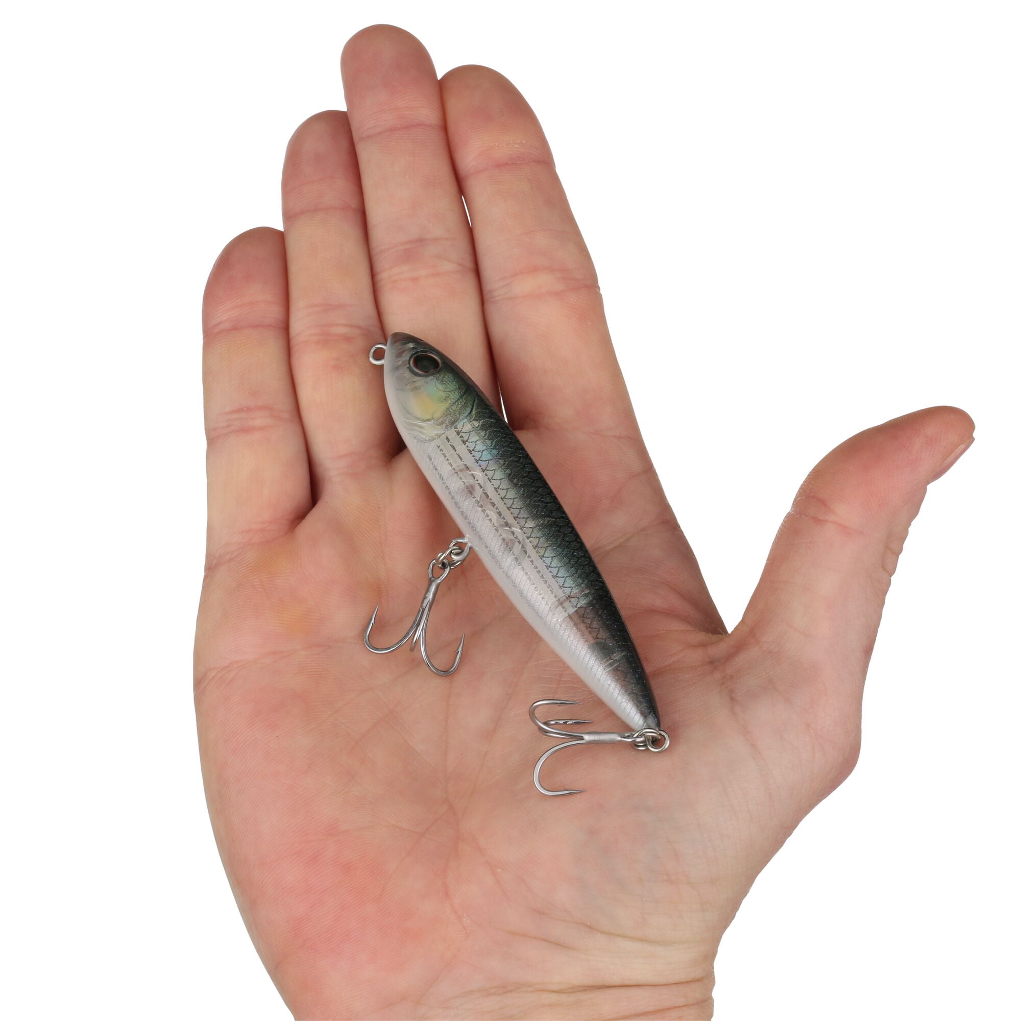 Berkley J-Walker 90 Saltwater, 3.5 in, Topwater Baits, Mullet (1 Count)