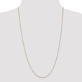 thumbnail image 3 of 14k Yellow Gold 1mm Singapore Chain Necklace - 1.1 Grams - 30 Inch - Spring Ring, 3 of 4