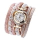 thumbnail image 4 of Reloj de pulsera de diamantes de imitación para mujer, reloj de pared, reloj de pulsera Marfil, 4 of 6