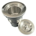 thumbnail image 2 of Deluxe Stainless-Steel Sink Drain with Basket, 2 of 5