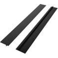 thumbnail image 1 of Silicone Stove Gap Cover 2-Pack, Heat-Resistant Kitchen Countertop Protector for Gas Stoves, 63.5x5.5x1cm Black, 1 of 5