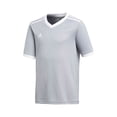 thumbnail image 1 of Adidas Boys Tabela 18 Unisex Soccer Jersey, ltgray, Big Kids (8-20), L, 1 of 2