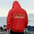 thumbnail image 6 of Mens Jesus Hoodie Letter Print Baggy Hooded Sweatshirt Comfy Long Sleeve Casual Streetwear Men's Fashion Hoodies Sweatshirts, 6 of 7