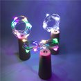 thumbnail image 2 of Guirnalda de luces LED de Navidad de 1 m y 10 ledes con alambre de cobre, funciona con pilas, para decoración de fiestas, bodas y vacaciones, 2 of 4