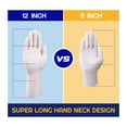 thumbnail image 2 of Long Disposable Nitrile Gloves Latex Free Nitrile Gloves For Household Kitchen Cleaning Gloves Touch screen Waterproof Gloves ,Durability and Dexterity, 2 of 6