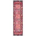 thumbnail image 6 of SAFAVIEH Montage Andreas Geometric Indoor/Outdoor Area Rug, Pink/Black, 3' x 5', 6 of 10