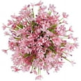 thumbnail image 2 of Morttic 16 Bundles Artificial Daffodils Flowers, Fake Artificial Greenery UV Resistant No Fade Faux Plastic Plants for Wedding Bridle Bouquet Outdoor Home Garden Office Table Vase Decor (Pink), 2 of 6