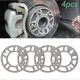 thumbnail image 2 of 4Pcs 3mm 5mm 8mm 10mm Universal Aluminum Alloy Car Wheel Tire Spacers Shims Set, 2 of 4