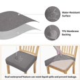 thumbnail image 2 of Funda para Silla Xihbxyly Decoración Navideña Bordada Estados Unidos, 2 of 7