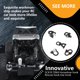 thumbnail image 2 of Hook Trailer Control remoto Automotriz Remolque Ganchos Crawler Modelo 1/10 Accesorios de vehículos Reemplazo para Axial SCX10 Negro Pack de 5 Inevent FN001261-03, 2 of 5