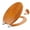 Warm Brown, variant on Angol Shiold Wood Elongated Toilet Seat with Quiet Close, Easy Clean, Quick-Release Metal Hinges ( Elongated 18.5'', Board )