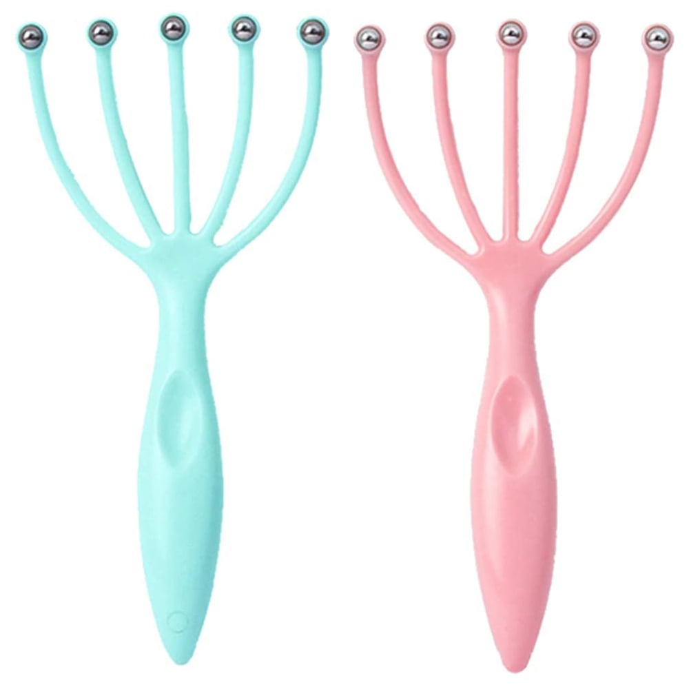 Head Massager (2 Packs), Handheld Scalp Massager, Relax And Reduce Stress, Suitable For Home, Office And Travel Use
