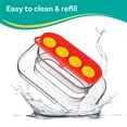 thumbnail image 3 of 2 Pcs Acrylic Shower Splash Cover Bath Sink Shield Bath Splash Shield Set Bathtub Splash Guard Shower Splash Guard Splash Guard Bath, 3 of 5