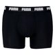 thumbnail image 2 of PUMA Bóxers para hombre, pack de 6 - Everyday Boxers 6P, algodón elástico, liso Negro/Blanco L (Large), 2 of 5