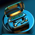 thumbnail image 2 of Auriculares inalámbricos BT Auriculares deportivos internos con pantalla LED, 2 of 8