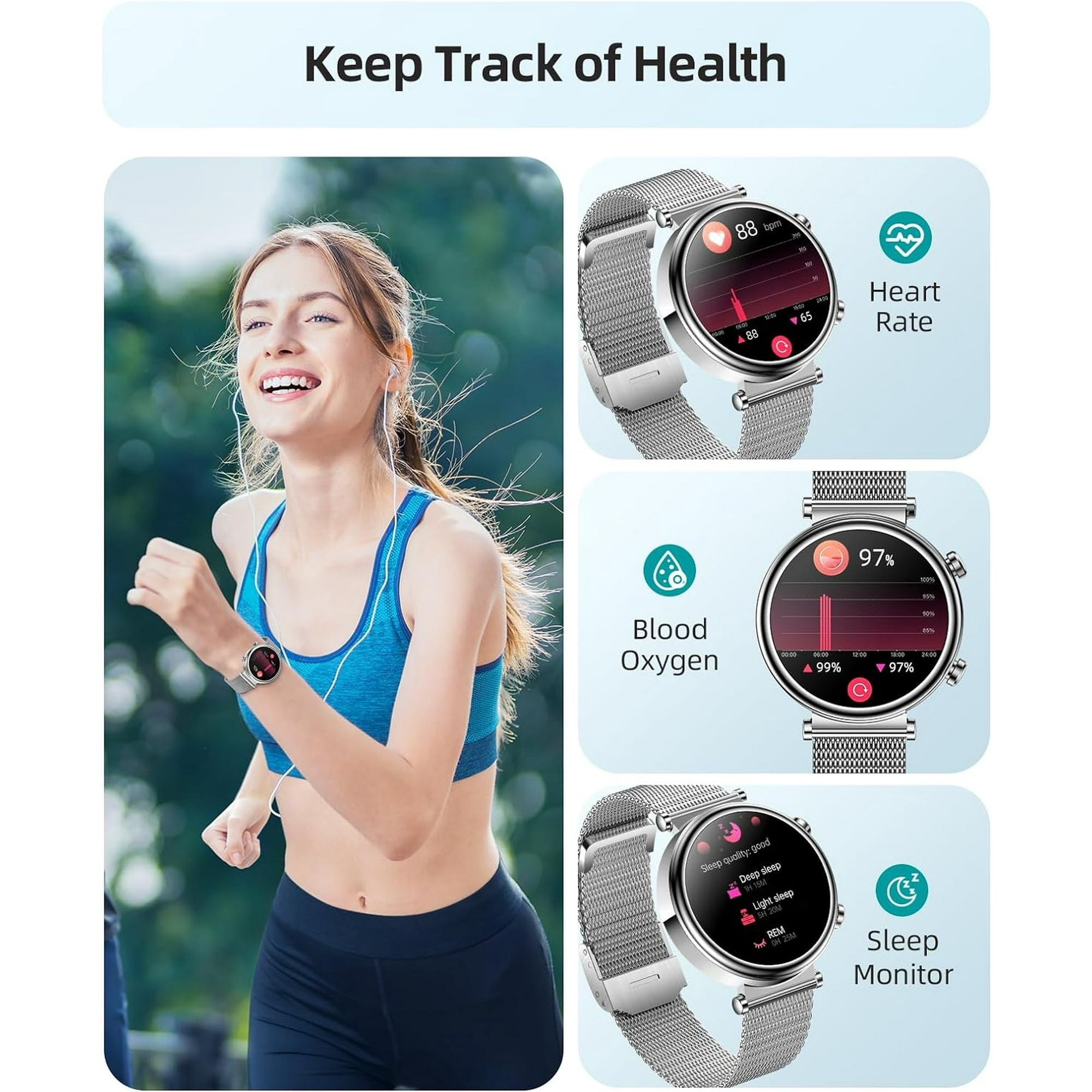 Android smartwatch that answers calls best sale