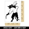 thumbnail image 2 of Minotaur Greek Myth Monster Rectangle Rubber Stamp Stamping Scrapbooking Crafting - Large 2.5in, 2 of 7