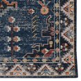 thumbnail image 3 of Larson 2' x 3' Washable Accent Rug, Teal and Ivory, 3 of 7