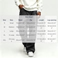 thumbnail image 3 of Cmfcve Hip Hop Baggy Jeans for Men Casual Wide Leg Denim Pants, 3 of 8