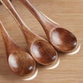 thumbnail image 3 of 6 Pieces Small Wooden Spoons Nature Spoons, 3 of 4
