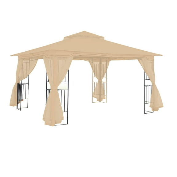 Garden Winds Replacement Canopy Top Cover Compatible with The MasterCanopy 11' X 13' Gazebo - RipLock 350