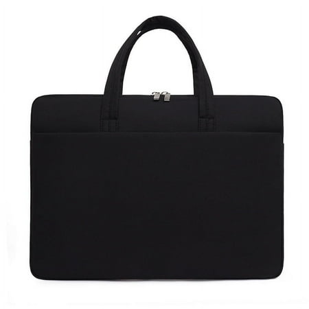 Laptop Sleeve Case 15.6 inch, Durable Travel Laptop Bag Handbag Shockproof Protective Computer Cover Carrying Bag Briefcase for 15" 15.6" HP Asus Acer Dell Lenovo Laptop Notebook Ultrabook, (Black)