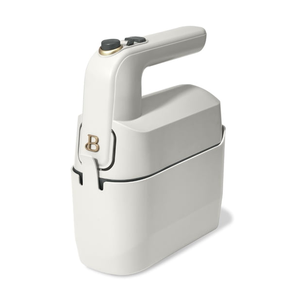 Beautiful 6-Speed Electric Hand Mixer, White Icing by Drew