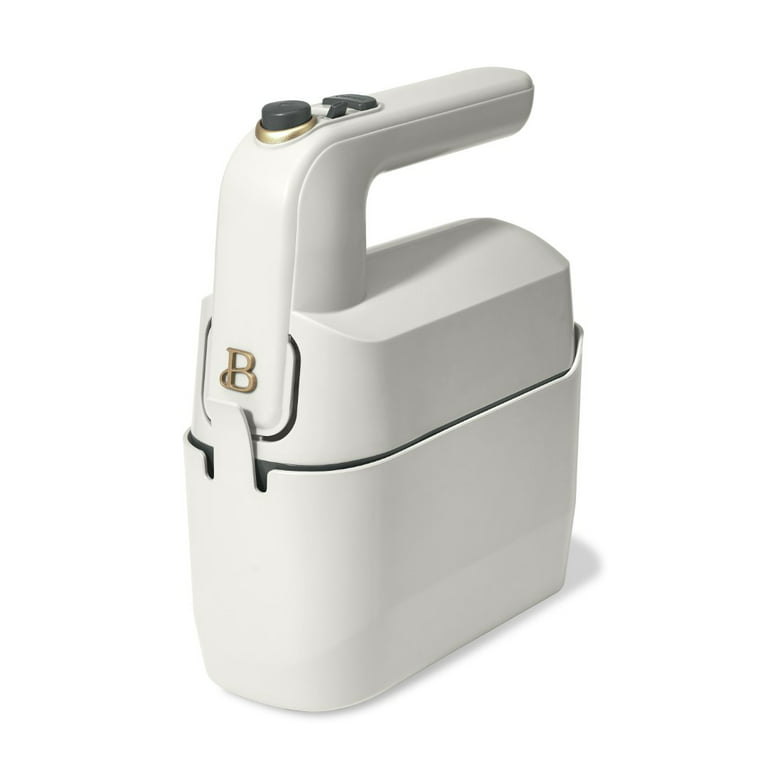 Beautiful 19112 Hand Mixer White Icing by Drew Barrymore