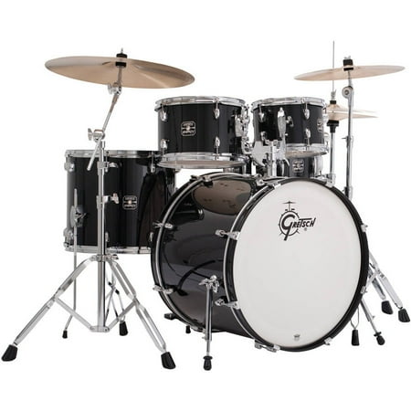 Gretsch Energy 5-Piece Drum Set, Black