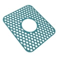 thumbnail image 5 of Sink Protector for Kitchen Silicone Non Slip Heat Resistant Mat for Bottom of Center Drain Sink Farmhouse Stainless Steel Porcelain Sink Green, 5 of 5