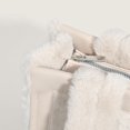thumbnail image 3 of Bolso de felpa de otoño para mujer, Bolso de mano de felpa informal de invierno, Bolso de mano (blanco), 3 of 6