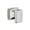 Chrome, variant on Amerock Revitalize Matte Black Single Prong Robe Hook